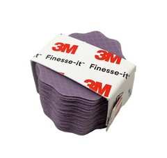 ☀️(500 pcs) 3M Trizact Finesse-It Hookit 464LA Sanding Discs 1-7/16″, A7 Micron