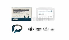 Dental Sectional Matrix Narrow Ring Titanium Clamp C2 D2 Matrix Kit Fit Palodent