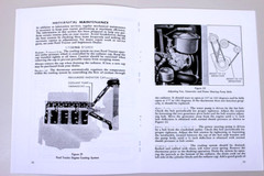 Ford 1801 1821 1841 Gas Industrial Tractor Owners Operators Manual