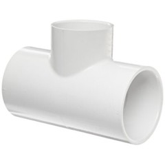 Box of 1-1/4″ Schedule 40 PVC Pipe Fitting – TEE – Slip x Slip x Slip