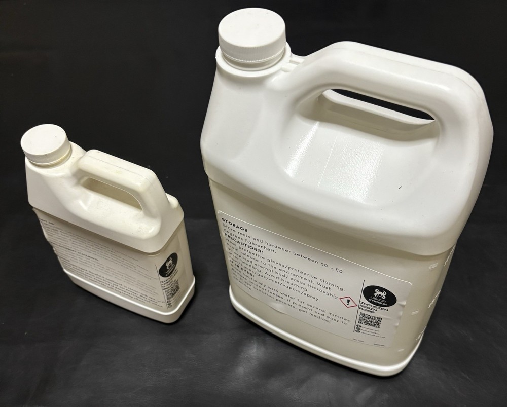 1 Gallon Epoxy Vacuum Infusion Resin Medium Cure Carbon Fiber Fiberglass Gal Kit
