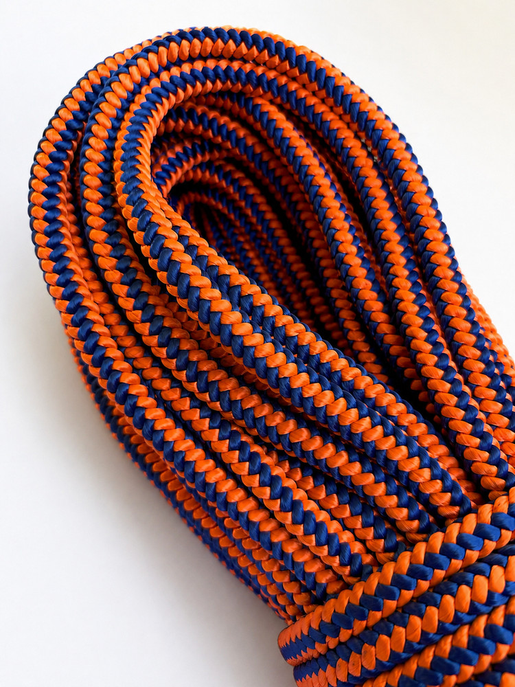 1/2″ 12-Strand Static Climbing Rope – 200 FT – 6,500 LB Tensile Strength