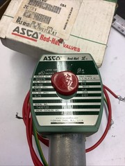 ASCO 8210G9, Red Hat Solenoid Valve, 24v/DC 4048-5