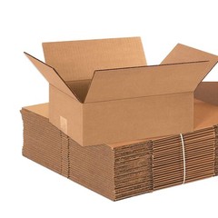 BOX USA Shipping Boxes Medium 12″L x 9″W x 4″H 12x9x4″ (25-Pack), Kraft