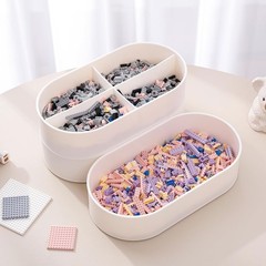 Large Cord Organizer Box with Lid Plastic Cable Storage Case with 20pcs Wire NEW