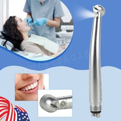 Dental Pana Max LED Self-Power E-generator High Speed Handpiece M4 4 Hole US
