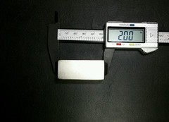 N52 2” Neodymium Block Magnet Super Strong Rare Earth Bar Over 5k Gauss
