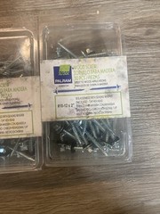 3 Count Palram Wood Screw #10-12 X 2” 80644 X 50 150 Screws
