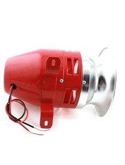 Car Truck DC 12V 12.4A 125DB Air Raid Warning Motor Siren Loud Horn MS-390