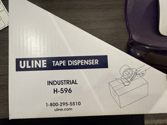 Uline H-596 Industrial Side Loader Tape Handheld Dispenser 3″ TAPE