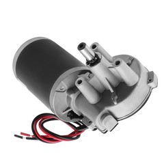Speed Reducing High Torque Electric Gear Motor Worm Gearbox DC 24V for Copiers