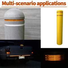 50ft DOT-C2 Orange Reflective Tape 2″ Inch High Vis Safety Reflector Trailer