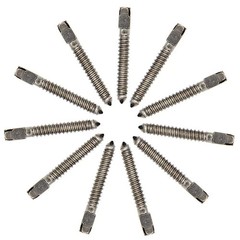 120pcs Dental Screw Post Gold/Silver Plated Titanium Kit Conical Root Canal Pins