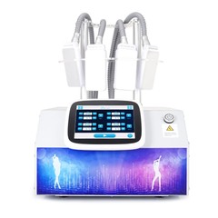 4 Pads Cool Freeze Beauty Machine for Body Silhouette Enhancement Salon Use