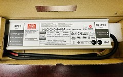 New Mean Well HLG-240H-48A Led Driver 5a Amp 48v-dc 240w 277v-ac 100-240v-ac