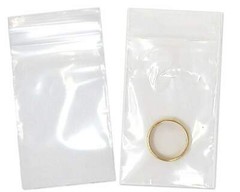 100 Pack 2 Mil, Clear ZipLock Bags, 2×3, 3×4, 4×6 Resealable Jewelry Zipper NEW