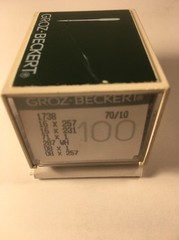 BOX OF 100 GROZ-BECKERT INDUSTRIAL SEWING NEEDLES 16X257 SIZE 70/10