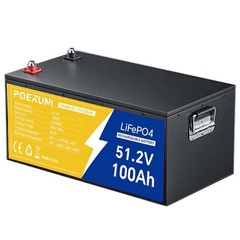 NEW 100Ah LiFePO4 Lithium Battery 15000 Deep Cycle BMS For Solar RV Off-grid