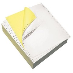 Continuous Carbonless Computer Paper 9.5 x 11 2-Part White/Canary 1700 Sheets