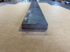 1″ x 3″ Steel Flat Bar x 12″ Long, A36 Steel, Hot Rolled, Mild Steel,