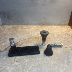 Machinist Jack, Lot Of 3, Powder Coated Black, Made In USA , Comes With Holder