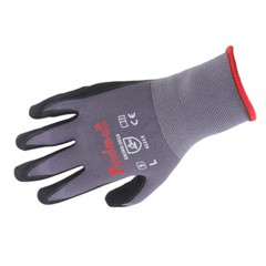 Safety Work Gloves MicroFoam Nitrile Coated Foam Gloves L-Size/12 Pairs
