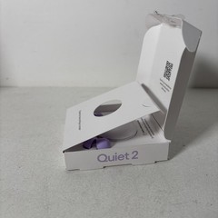 Loop Quiet 2 Earplugs, Lavender, Noise Reduction, New Open Box, Complete Set