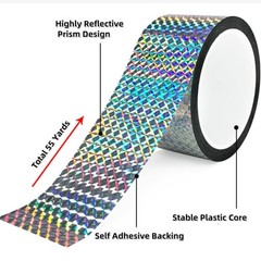 Self-Adhesive Holographic Reflective Tape Prism Tape Holographic Reflective Tape