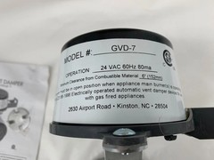 Field Controls GVD-7PL 7″ Automatic Vent Damper for 24v Gas Systems