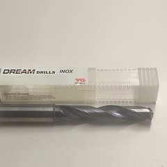 8.5mm 5XD INOX CARBIDE DRILL LONG w/ COOLANT HOLES #DH452085 61mmLOC 103mmOAL