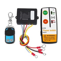 Cordless Electric Winch Remote 50 Feet Range Compatible With Multiple Brands