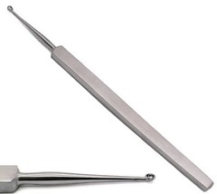 6 Pcs Meyhoefer Chalazion Ear Curette #-1,#0,#1,#2,#3,#4 Surgical ENT Instrument