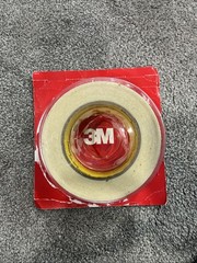 3M 5423 1 IN X 18 YD UHMW Polyethylene Film Tape Chemical Resistant NOS
