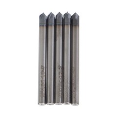 5 Pieces 1/8″ 4 Flute 90 Degree Carbide Chamfer Mill 1-1/2″ OAL – TiALN COATED