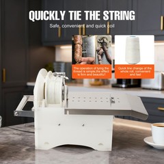 Stainless Steel Commercial Manual Hand-Rolling Sausage Tying & Knotting Machine