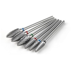 Dental Tungsten Steel Carbide Burs Lab Polishing Cutting Bur Drills HP 2.35mm