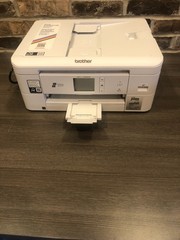 New open box Brother MFCJ1800DW Print and Cut All-in-One Inkjet Printer no ink