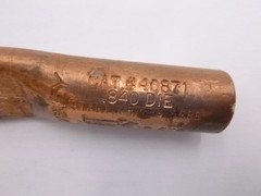 Kearney/Eaton Copper Compression Lug .840 Die, 4/0-7-19 STR