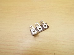 QTY6 PHENOLIC HD LARGE 3 LUG TERMINAL SOLDER STRIP 1 COMMON CHASSIS GROUND TAB