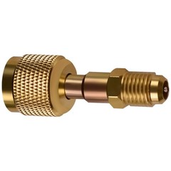 1x R32 R454B Brass Adapter 1/4″ Thread For A2L R454B/R32 Tanks Split Systems