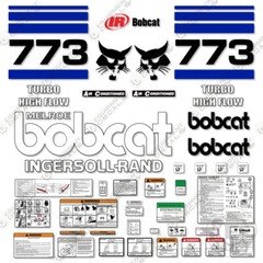 Fits Bobcat 773 Decal Kit Skid Steer Decals – 7 YEAR 3M VINYL!