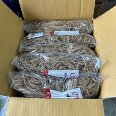 10- Universal 00132 0.04 in. Gauge Size 32 Rubber Bands – Beige (820/Pack) New