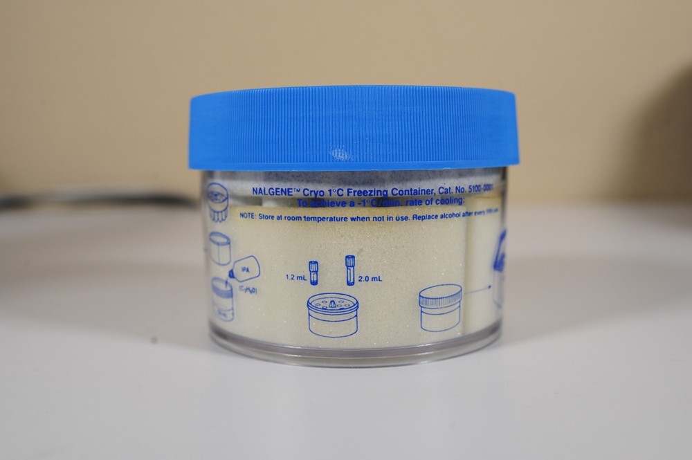 Nalgene Cryo 1 C Freezing Container for 1.2-2mL CryoVials 5100-0001