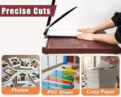 18 Inch Guillotine Paper Cutter Heavy Duty Professional Trimmer for Cardstock 12