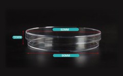 Petri Dishes 90mm x 15mm Plates With Vented Lid, Sterile 500-Pack Case 90 mm
