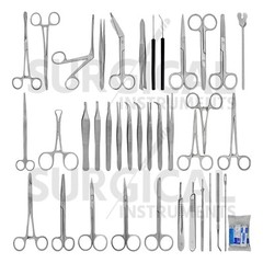 157 Pcs Minor Surgery Suture Set Surgical Veterinary Instrument Kit German Grade