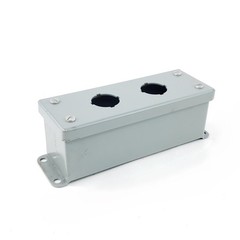 Keystone 23870 Push Button Enclosure Electrical Box 2-Holes 30 mm Type 1 USA NOS