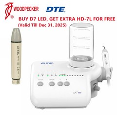 DTE D7 LED Dental Piezo Ultrasonic Scaler 2pc HD-7L Handpiece 110V
