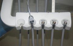 Dental Chair Unit Computer Controlled DC Motor + Doctor Stool TJ2688-A1 /Turbine