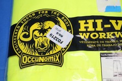 OccuNomix Hi-Viz Workwear Dual Stripe Size Small Safety Pants LUX-TENR-Y PL-C20